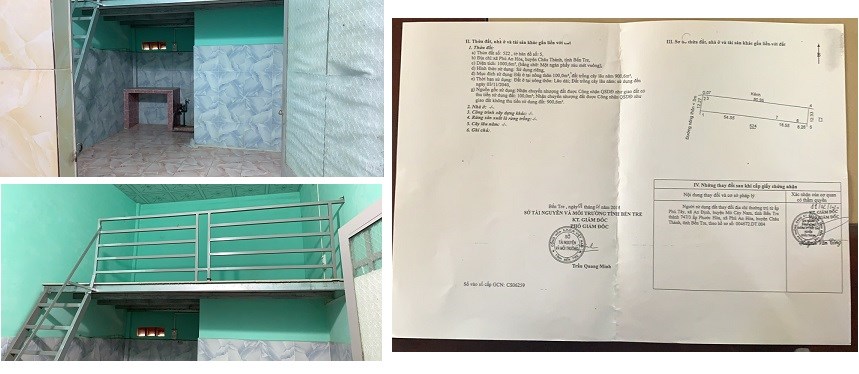 Chính chủ Bán dãy trọ tại xã Phú An Hòa, Châu Thành, Bến Tre, 6,7 tỷ, 0395949009