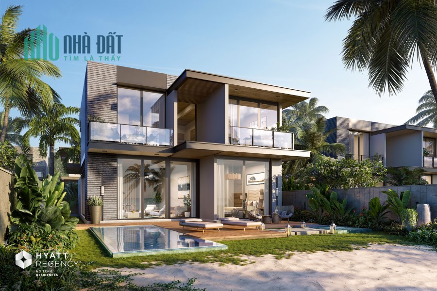 Bán Biệt Thự Biển Hyatt Suất Nội Bộ, TT 30% Năm 2021, Căn Cực Hiếm Giá 26tỷ 3PN trọn view biển