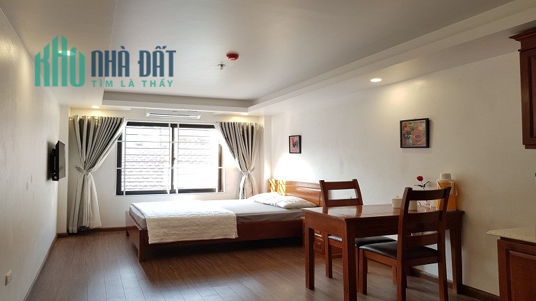 [ID: 906] Cho thuê căn hộ dịch vụ tại Lạc Long Quân, Tây Hồ, 35m2, 1PN, đầy đủ nội thất hiện đại
