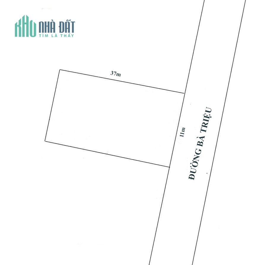 Bán nhà mặt phố Bà Triệu – 410m2 – MT 10.5m - sổ vuông – ĐẦU TƯ – BUILDING giá chỉ hơn 400tr/m2