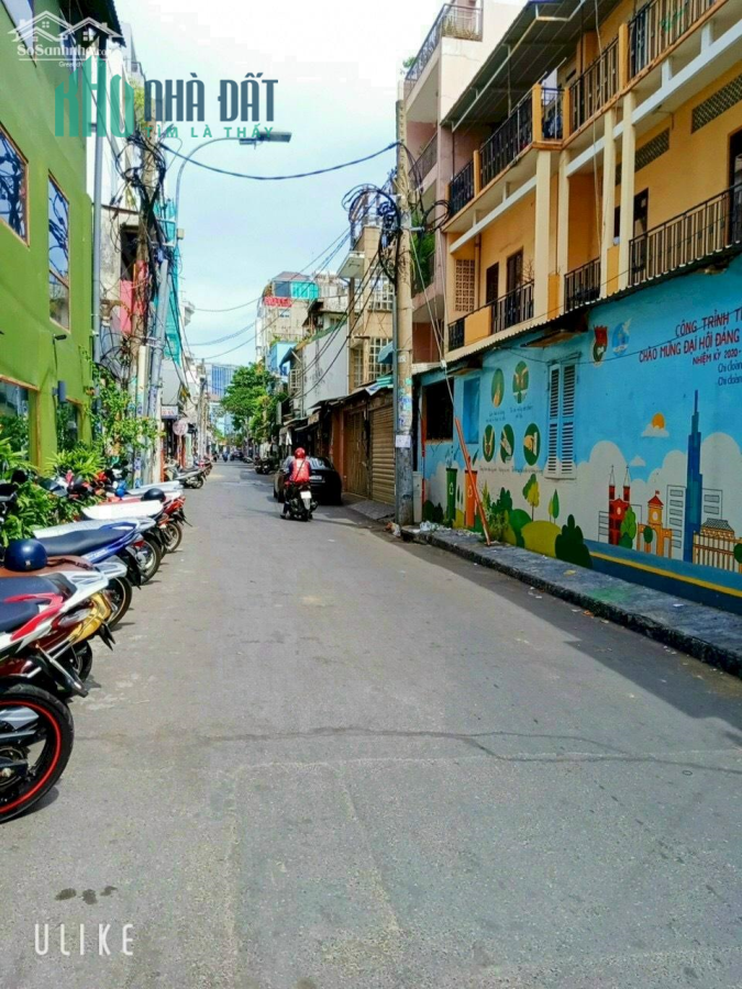 Nhà 55m2 ngang 4m HXH Trần Quang Diệu Quận 3 chỉ 5 tỷ 4 tl (0902664082)