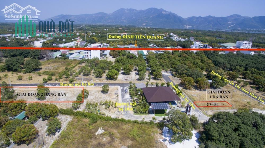 Bán lô đất view đẹp Bãi Dài Cam Lâm mặt tiền Đinh Tiên Hoàng và Đầm Thủy Triều - 799 triệu