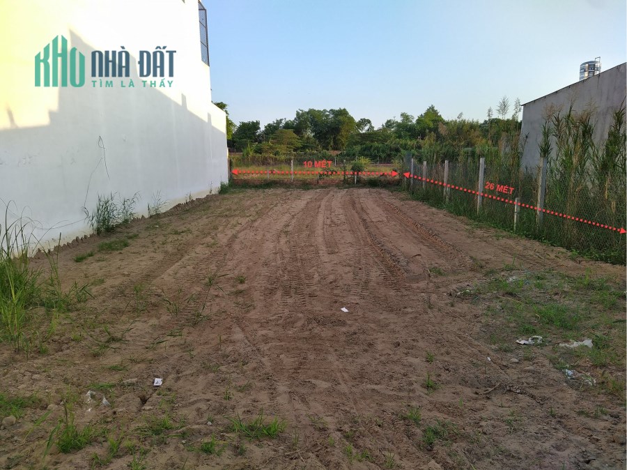 Bán đất thổ cư 260m2 đường Trương Vĩnh Nguyên, Cái Răng, Cần Thơ