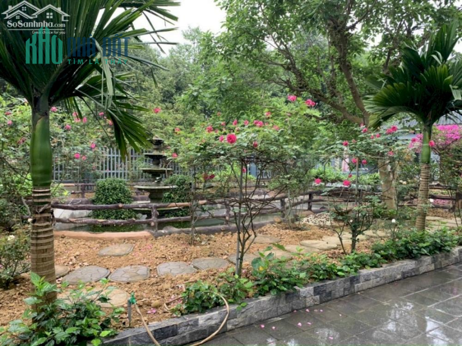 BÁN CĂN BIỆT THỰ NGHỈ DƯỠNG NẰM TRONG KHU NHÀ VƯỜN SINH THÁI NHUẬN TRẠCH TẠI LƯƠNG SƠN, HÒA BÌNH.