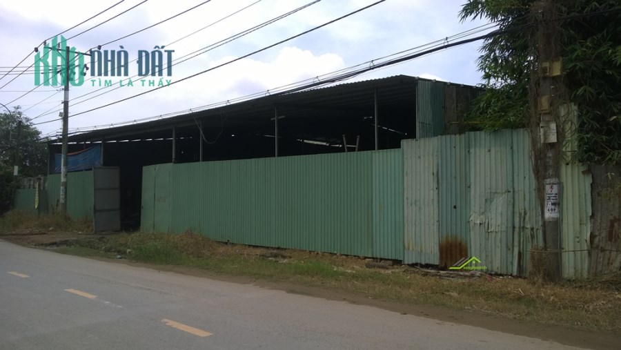 Cho thuê nhà xưởng A13/2 Mai Bá Hương, Lê Minh Xuân, Bình Chánh.