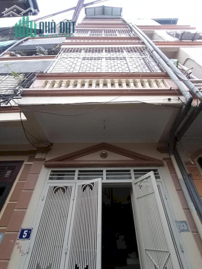 2.8 Tỷ, Nhà đẹp, ô tô đỗ cửa, kinh doanh, phố Định Công 38m2*5T