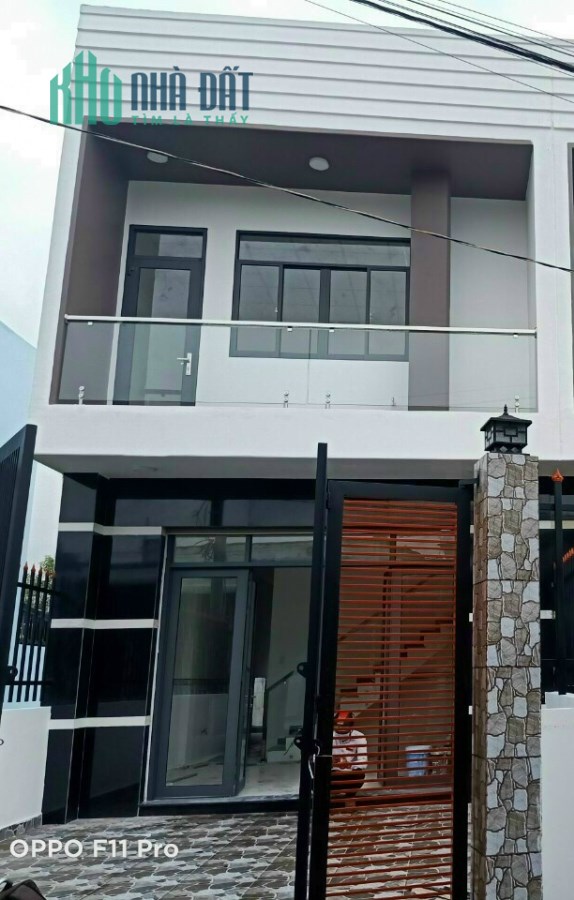 Bán nhà 1 lầu đường Đinh Đức Thiện, 100m2, có sổ hồng riêng, xây dựng tự do, đầy đủ tiện ích