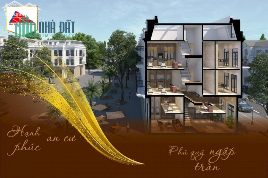 Shophouse Trung Tâm Thương Mại Hà Phương