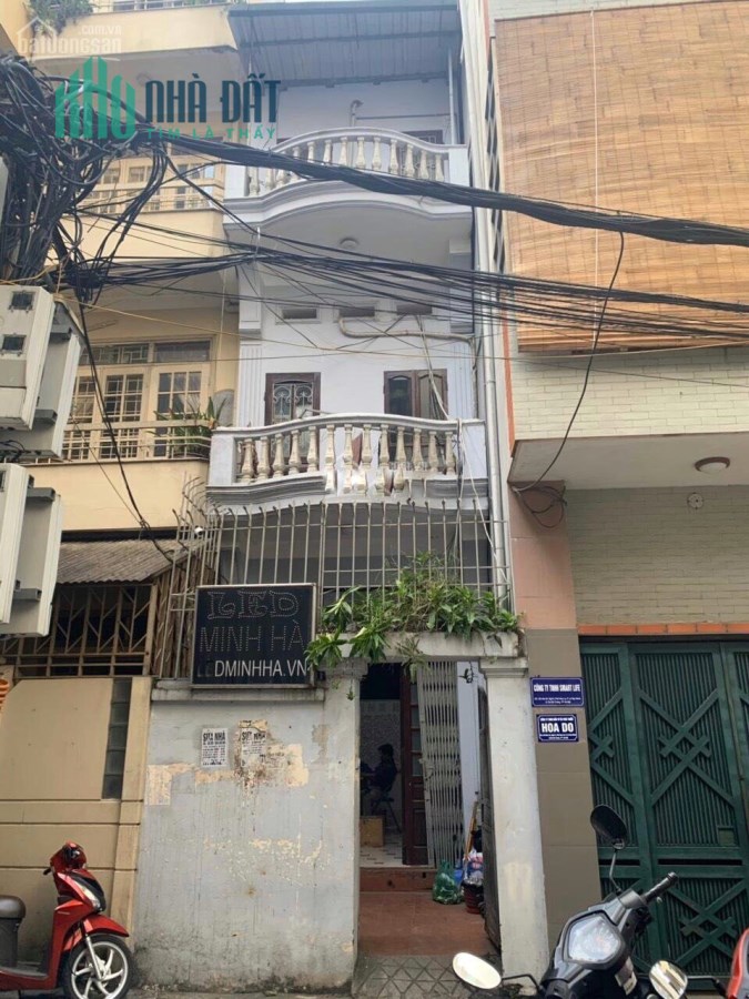 Cho thuê nhà trong ngõ Hoa Lư 45m2 x 3 tầng, MT3.5m, giá thuê 13triệu