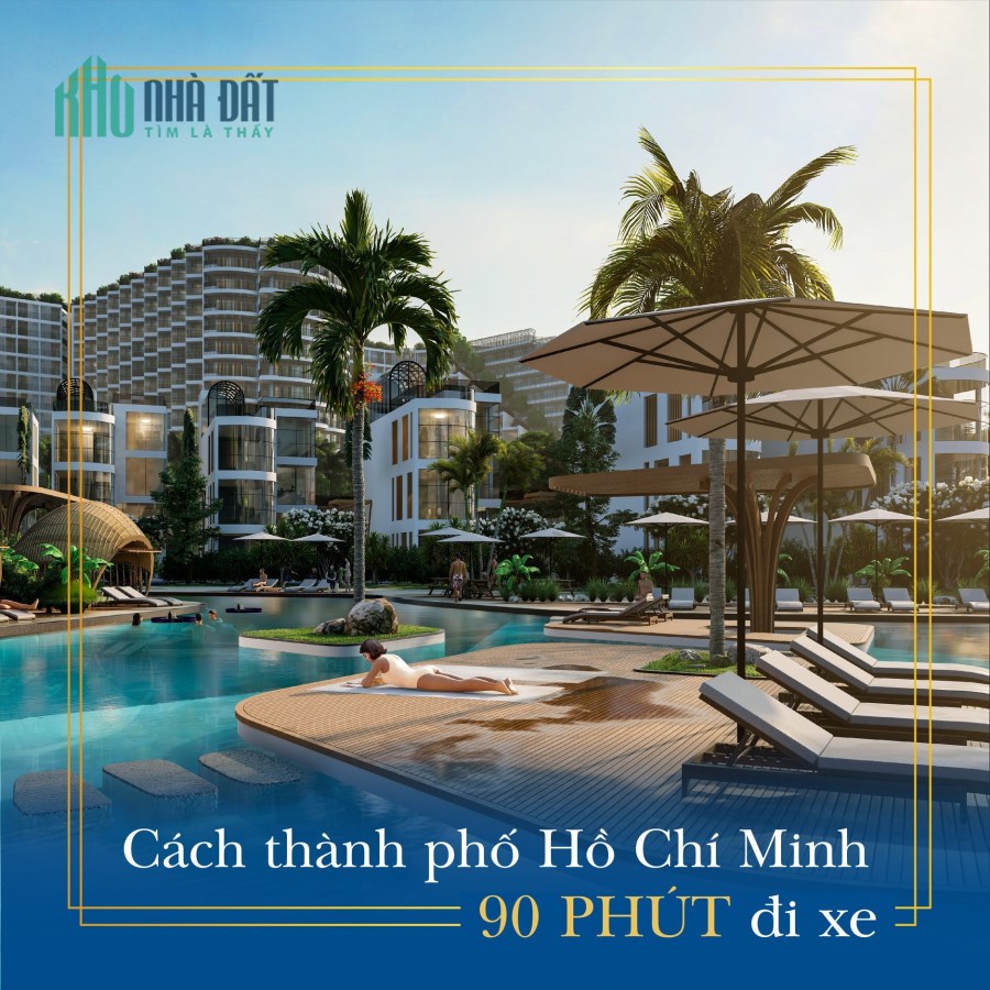 Thanh toán chỉ  10% cho đến khi nhận căn hộ nghỉ dưỡng Charm Resort Long Hải