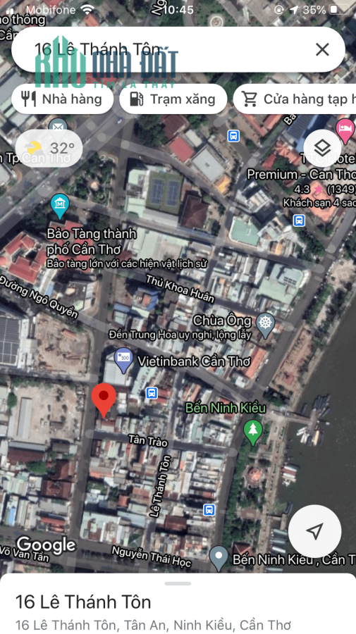 Bán 2 căn nhà hẻm 40 Tân Trào bến Ninh Kiều