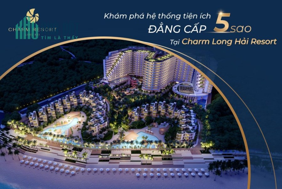 THANH TOÁN CHỈ 10% CHO ĐẾN KHI NHẬN CĂN HỘ NGHỈ DƯỠNG ĐẲNG CẤP 5 SAO TẠI CHARM RESORT LONG HẢI