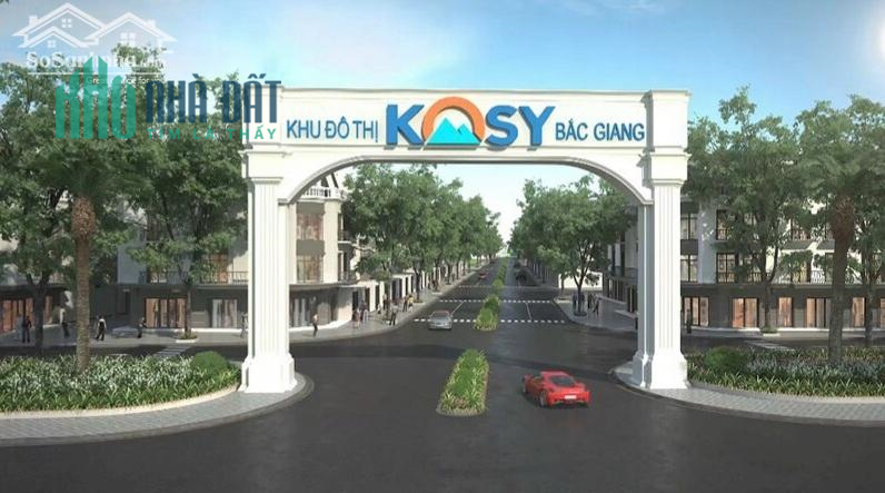 Bán căn Shophouse KOSY EDEN phường Xương Giang, TP Bắc Giang: 0326 222 555