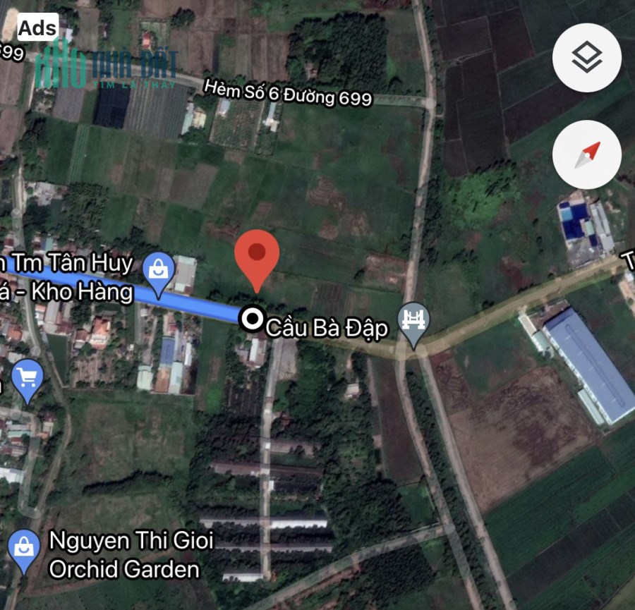 Cần Bán gấp đất mặt tiền Tỉnh Lộ 7, xã Thái Mỹ, Củ Chi