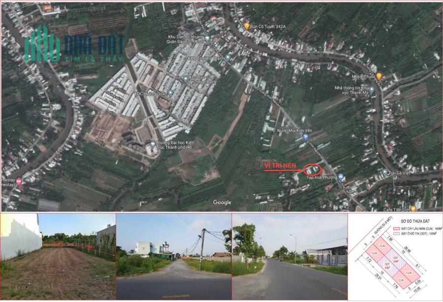 Bán đất 130m2 - 2 tỷ đường Trương Vĩnh Nguyên, Cái Răng, Cần Thơ
