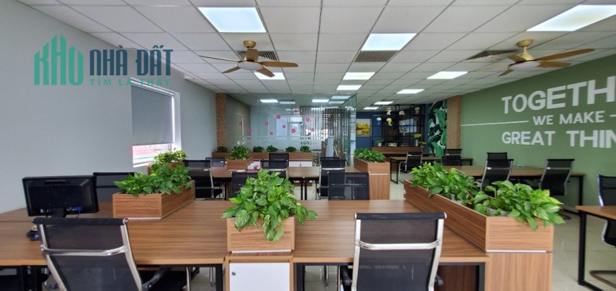 Cho thuê ăn phòng giá rẻ tại Xuân Thuỷ 15triệu/130m2
