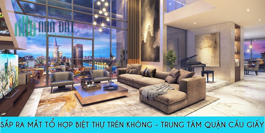Mở bán căn hộ Sky Villa - Penthouse Discovery Skyline tại 302 quận Cầu Giấy