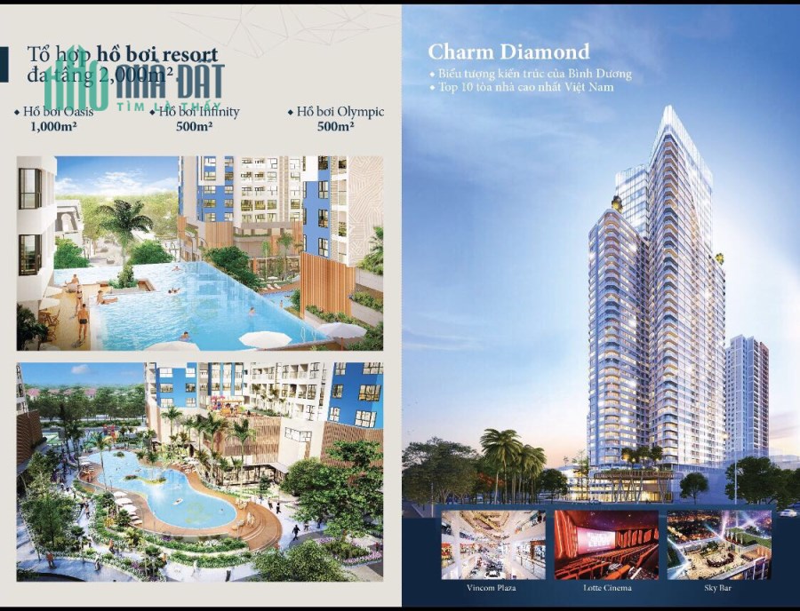Charm Diamond_căn hộ chung cư cao cấp tại Dĩ An, biểu tượng mới của tp Dĩ An