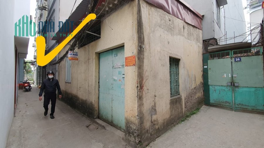 Bán nhà ngõ 219 Định Công Thượng,DT 30m,mặt tiền 6.50m,dân trí cao