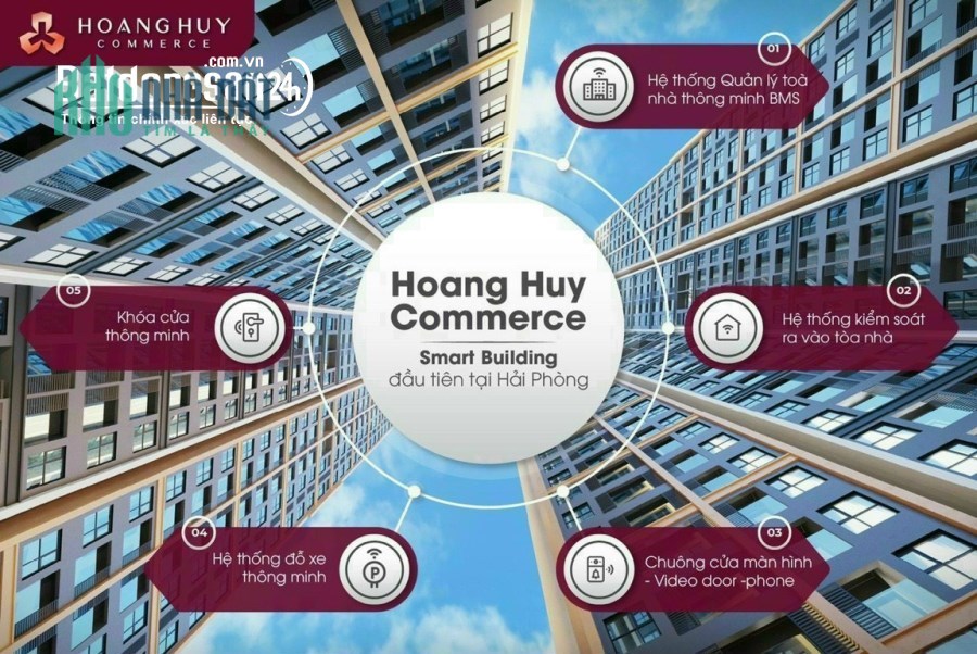 Nhận cọc đặt chỗ tòa camellia- Hoàng huy commerce