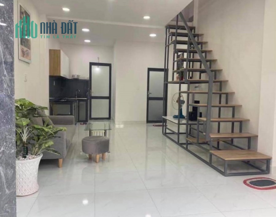 VỢ CHỒNG BÁN NHÀ MỚI XÂY 54M2  1T1L HẺM XE HƠI 2 TỶ 7