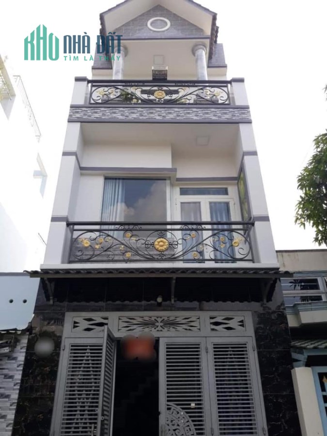 Nhà đẹp hxh Lưu Hữu Phước p15 quận 8, 4 tầng, 46m2 giá giảm chào 1,2 tỷ.