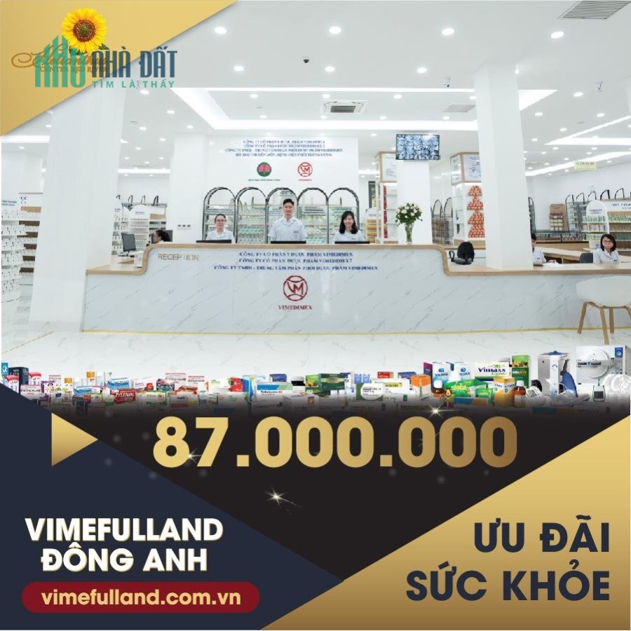 Bán dự án Helianthus Center Red River Cổ Dương Tiên Dương Đông Anh – Vimefulland Đông Anh