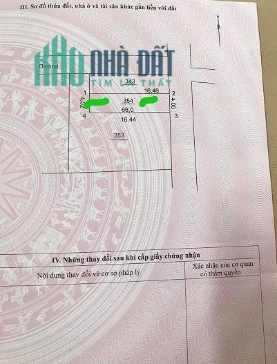Chính chủ bán mảnh đất tại tổ 9 trung tâm TT Quang Minh, Mê Linh, 21tr/m2; 0386579396