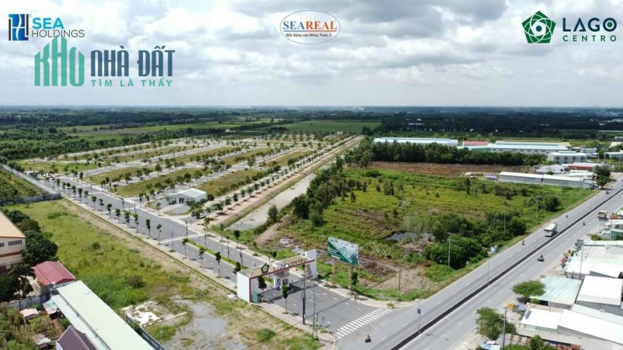 ĐẤT NỀN LAGO CENTRAL MẶT TIỀN DT 824 GIÁ CHỈ 1,3 TỶ/NỀN