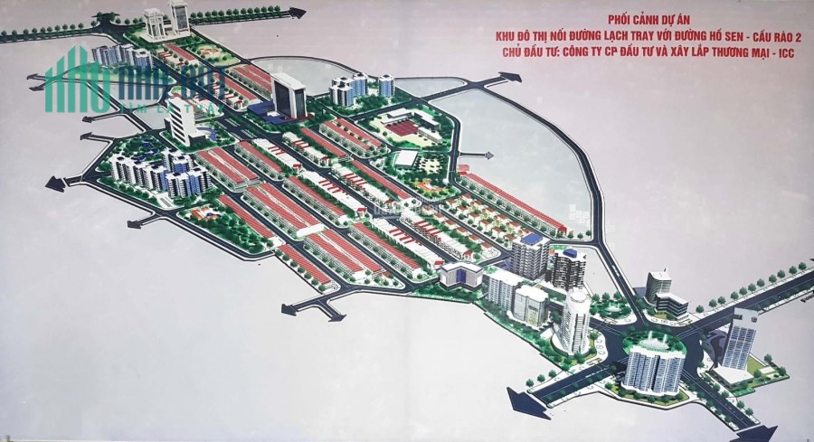 MD062151 Bán lô đất dự án ICC Quán Mau. Vị trí đẹp. Giá tốt.