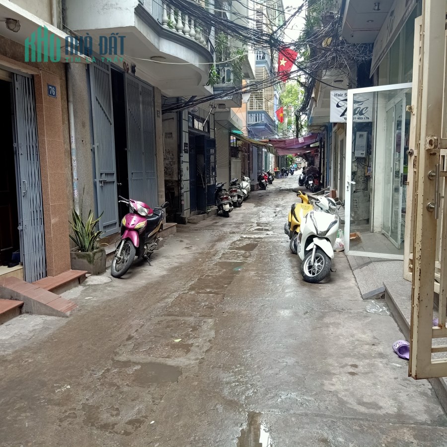 Bán nhà phố Tân Mai, ngay phố Kim Đồng  nhỉnh 1 tỷ 4 tầng sổ riêng gần ô tô