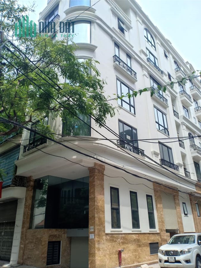 Nhà Trung Kính,Lô góc 2 mặt ô tô tải tránh,thang máy,Kinh doanh,1 hầm 6 tầng,MT18m,25Tỷ