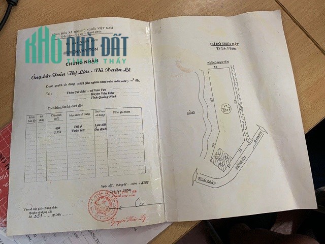 Bán nhà đất tại Vạn Yên, Vân Đồn, Quảng Ninh, 0971699868