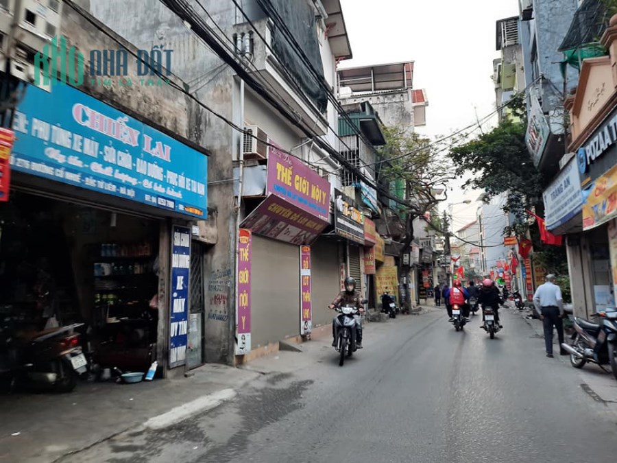 Bán nhà mặt phố Cổ Nhuế, Bắc Từ Liêm, 140m,  5 tầng, MT 5m, giá 13 tỷ 900 triệu. kinh doanh sầm uất.