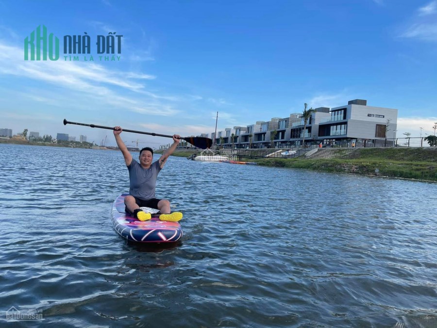 Tôi có lô đất giữa dãy biệt thự One River 1 mặt view sông trực tiếp 1 mặt đường Song Hào