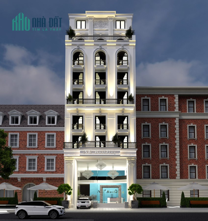 Bán nhà phố Nguyễn Tuân, cho thuê 130tr, thang máy, 2 ô tô, 95m2 x 9T. MT 8m. 32.8 tỷ