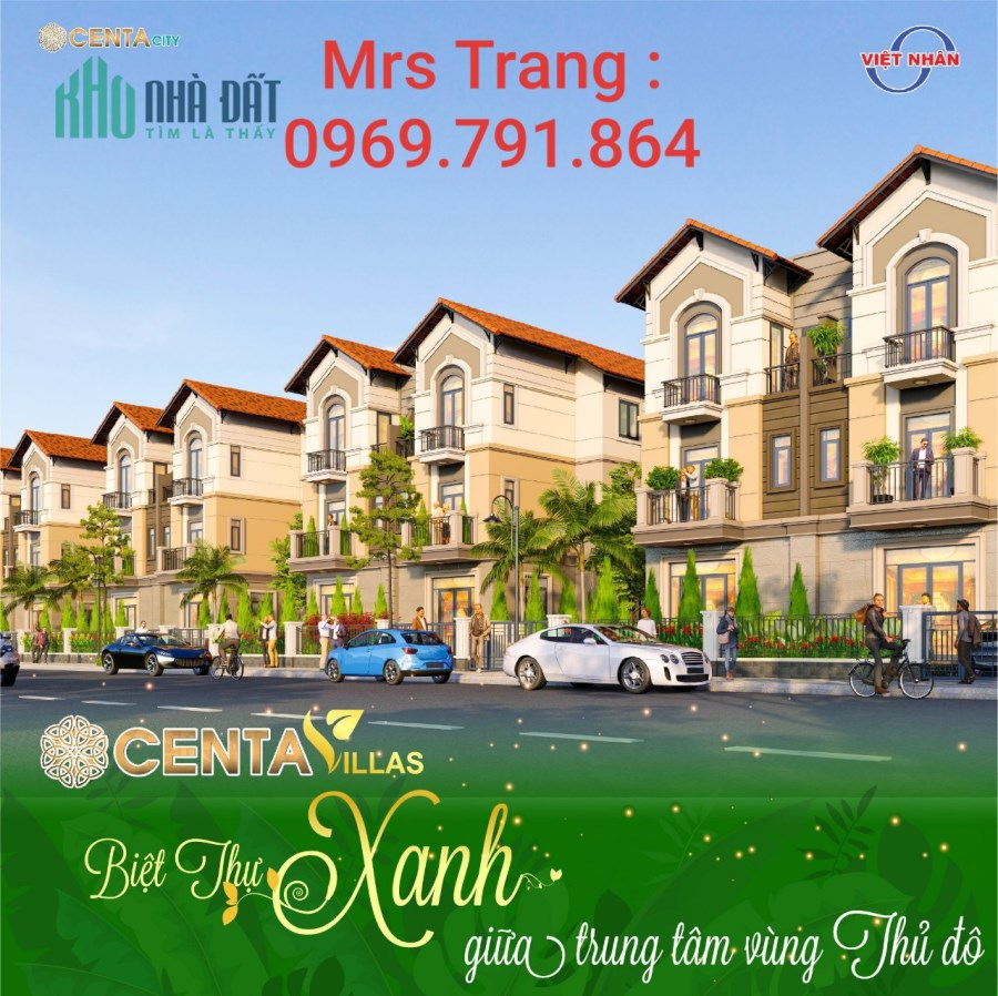 🌳 CENTA VILLAS - Biệt thự xanh giữa lòng VSIP Bắc Ninh