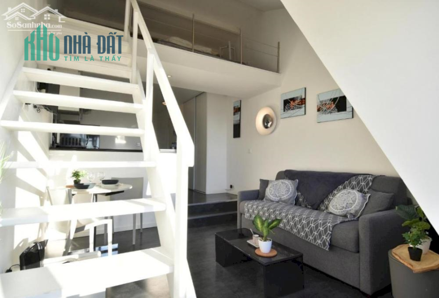 Căn hộ Duplex cao cấp 1PN 34m2/ giá 430tr MT Nơ Trang Long, Q.B.Thạnh -  Tp.HCM