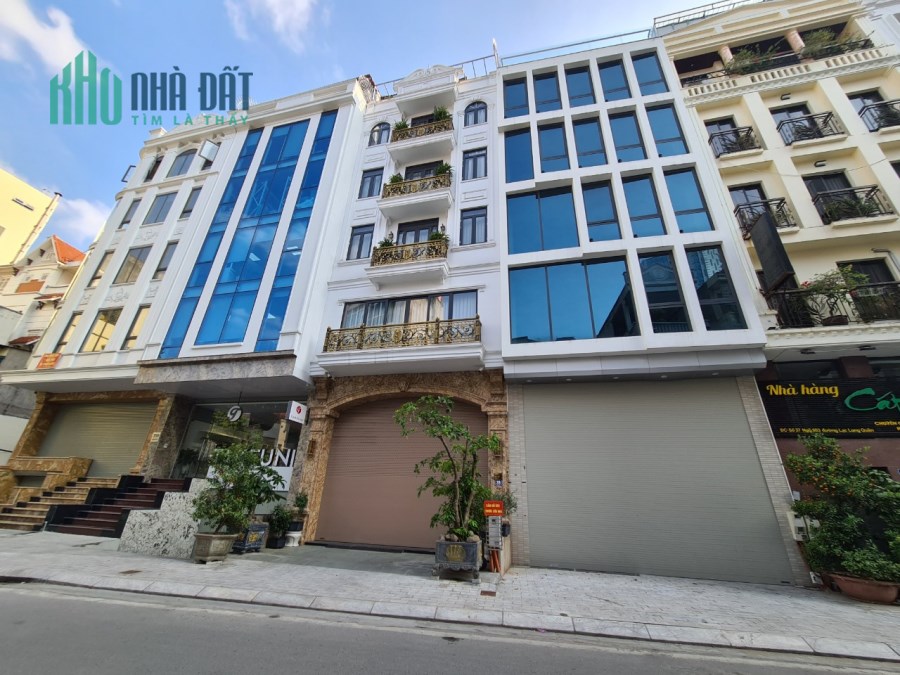 ​Cho thuê tòa văn phòng đường Võ Chí Công: DT90m2x6 tầng, mặt tiền 6m, giá thỏa thuận