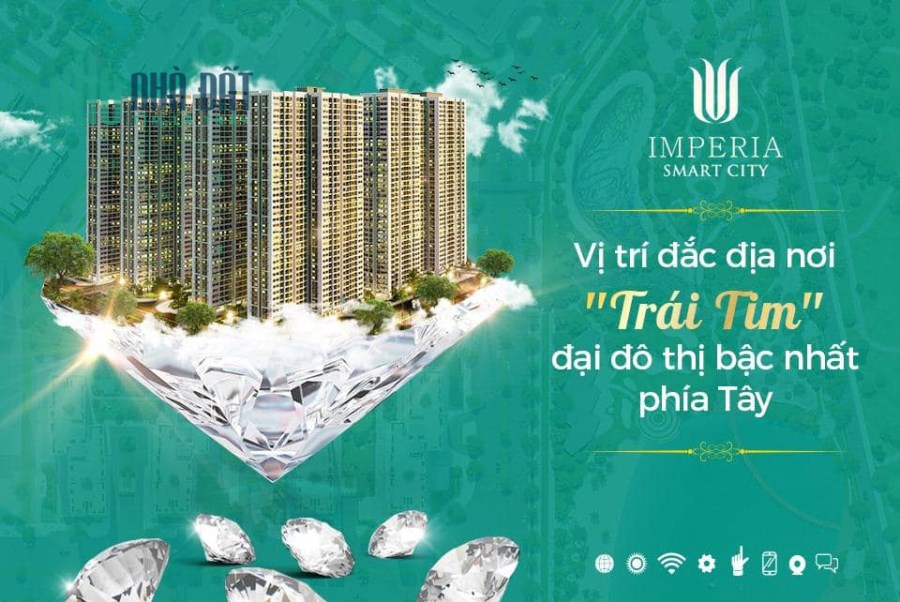 Bán gấp căn hộ Studio chung cư Imperia Smart City 31.9m2 giá chỉ 1.2 tỷ