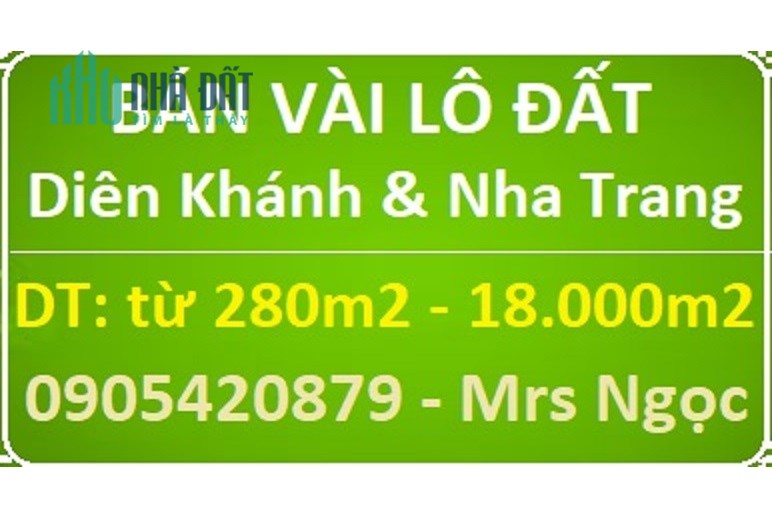Bán đất tại Nha Trang, Khánh Hoà, giá hợp lý; LH 0905420879 - Mrs Ngọc