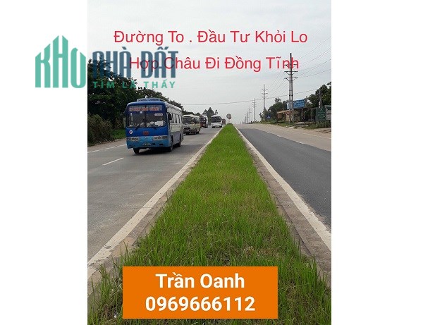 Bán đất mặt đường 36 thôn Sơn Đồng, Kim Long, Tam Dương, Vĩnh Phúc, 5,5 tỷ, 0969666112