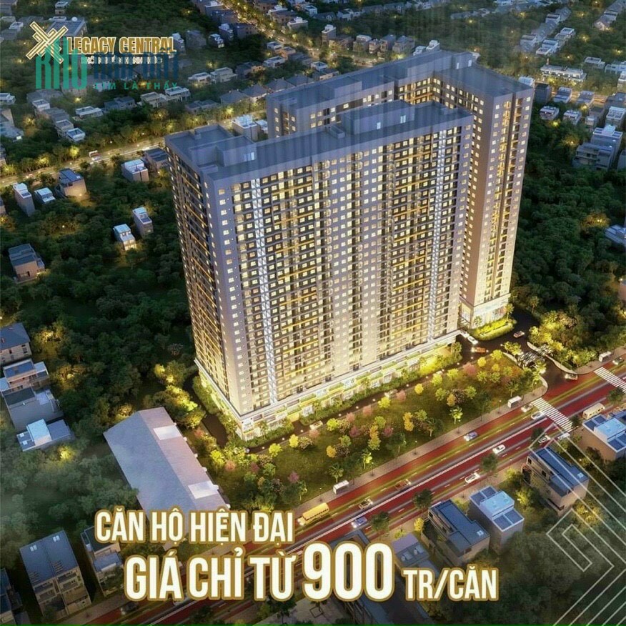 Chính thức nhận đặt chỗ Căn hộ 𝗟𝗘𝗚𝗔𝗖𝗬 𝗖𝗘𝗡𝗧𝗥𝗔𝗟 tại TP Thuận An, Bình Dương