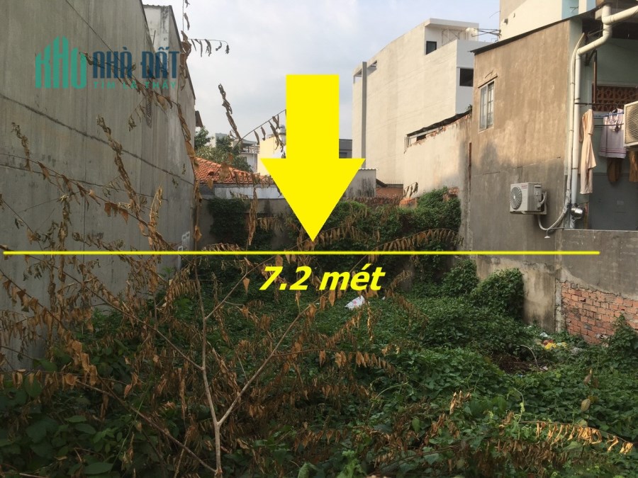 QUẬN 12, BÁN ĐẤT, TRẦN BÁ GIAO, TS 7.2x19m 133m2, CHỈ 9.7 TỶ