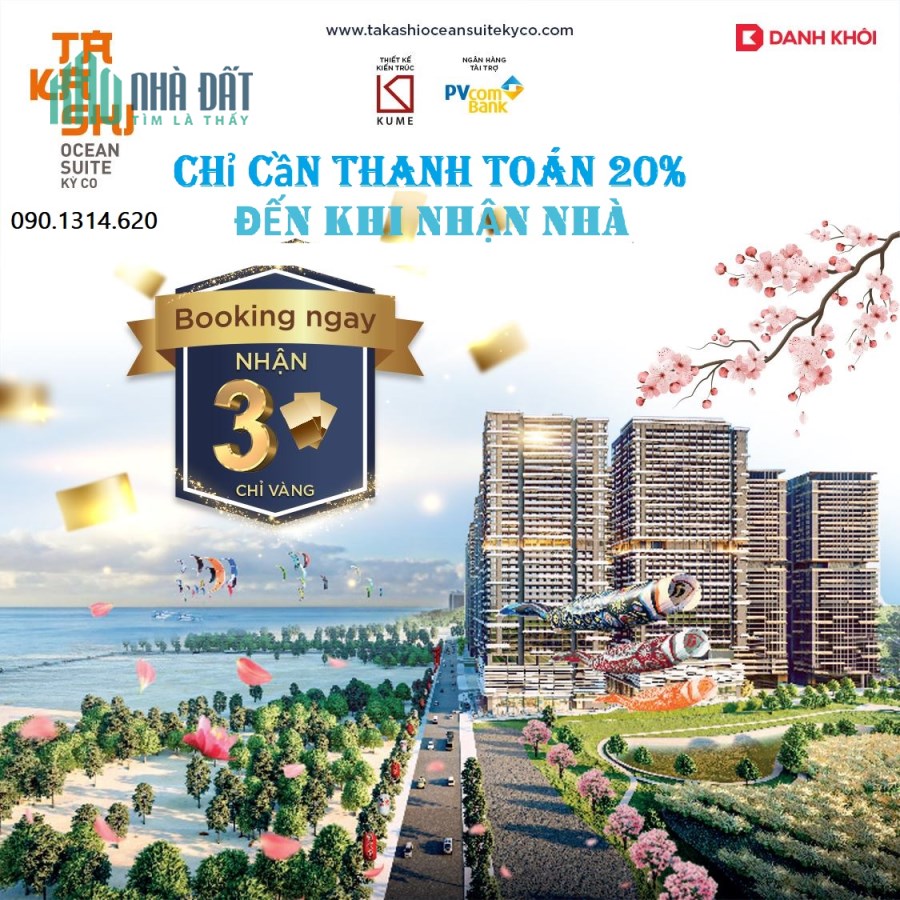 Chỉ 139tr Sở hữu lâu dài Căn Hộ biển Quy Nhơn phong cách Nhật Bản