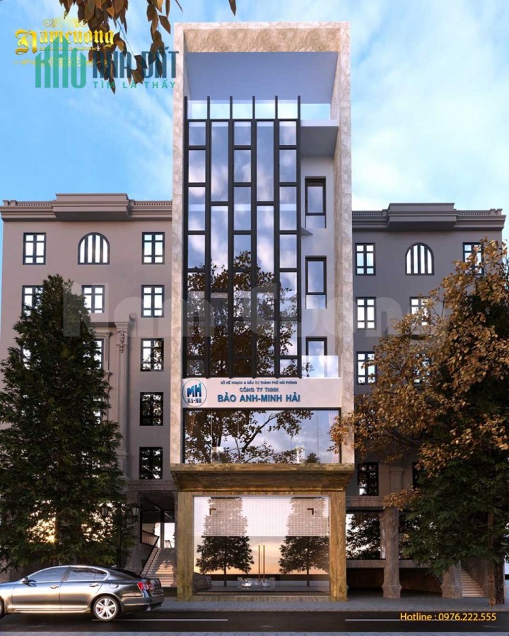 Bán toà nhà phố Hoàng Ngân, thang máy, 2 ô tô, vỉa hè, cho thuê 80tr, 70m2 x 9T. 0859966996