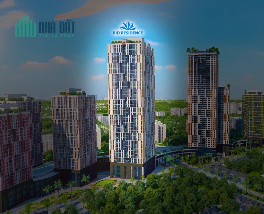 Duy nhất 2 căn 3PN 104m2 lô góc view toàn cảnh đẹp nhất BID Residence