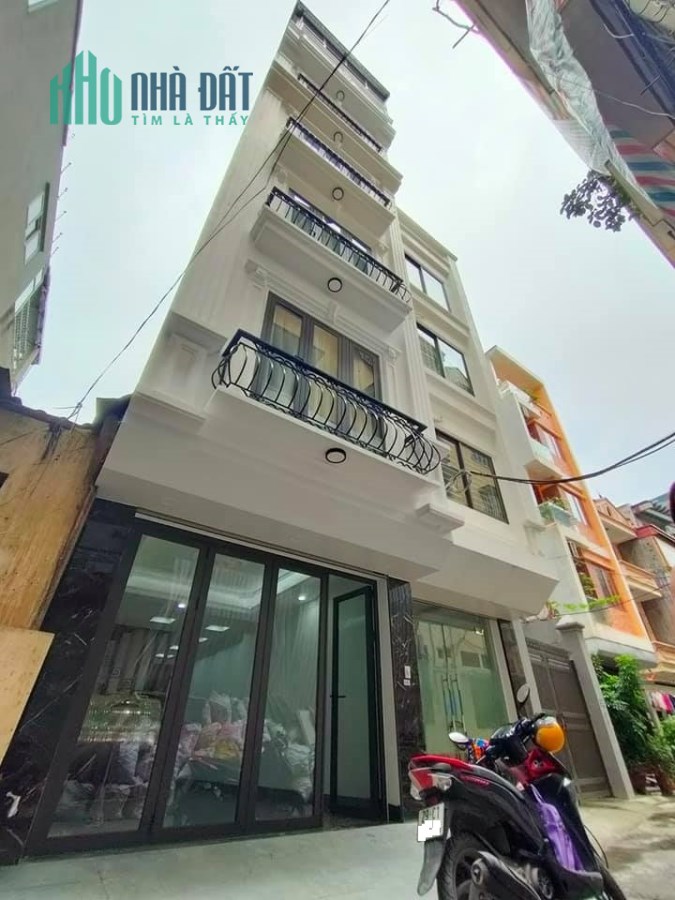 Nhà 2 mặt ngõ phố Ngọc Lâm,Long Biên ô tô vào nhà,kinh doanh,DT 50m,6 tầng,MT 4m,giá 8.5 tỷ.