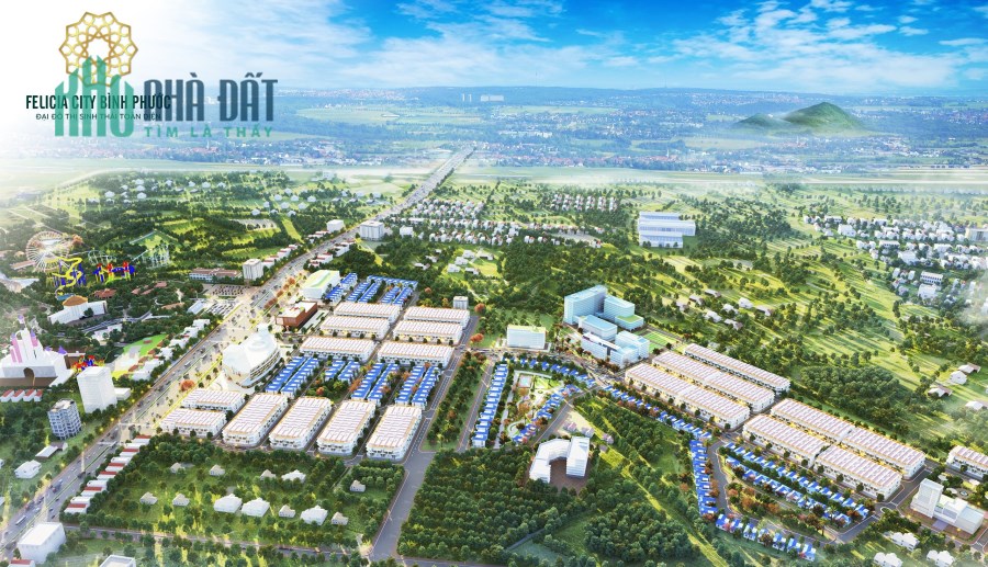 Khu đô thị Felicia Bình Phước giá rẻ
