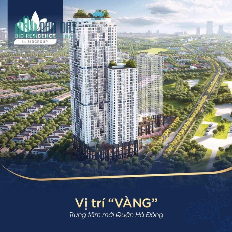 Với 2.6 tỷ sở hữu ngay căn hộ 3PN 106.4m2 duy nhất chung cư BID Residence